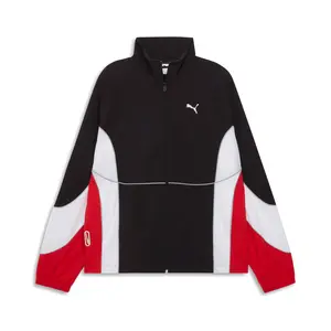 PUMA Mens Pumatech-X Colorblock Athletic Outerwear Casual - Black