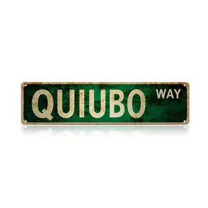 Funny Spanglish Vintage Wall Decor – Humor Metal Sign Wall Art for Porch, Home, Bar, Garden & Patio, Easy-hanging Outdoor Decoration, Christmas Gift Family Wall Decor Regular Stop Sign| QUIUBO WAY Metal Street Sign (1pc 8*12in / 20*30cm)
