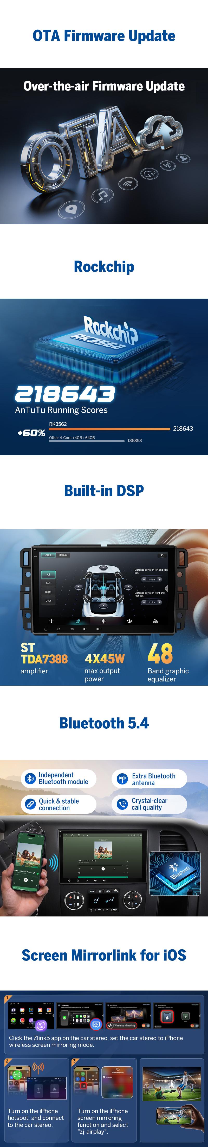 EONON Car Stereo for Chevy GMC Buick Chevrolet Silverado Sierra Suburban Tahoe Impala Traverse Avalanche HHR Acadia Yukon Truck, Wireless CarPlay & Android Auto, 8" Android 13/14 Touch Screen, Dashcam, backup camera, SWC, BT - GMX7A, GMX6S EONON Car Stereo for Chevy GMC Buick Chevrolet Silverado Sierra Suburban Tahoe Impala Traverse Avalanche HHR Acadia Yukon Truck, Wireless CarPlay & Android Auto, 8" Android 13/14 Touch Screen, Dashcam, backup camera, SWC, BT - GMX7A, GMX6S