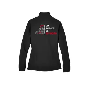 Polaris RZR - I'd Rather Be Off Road Women's Jacket Womenswear Zipper Polyester Fleece