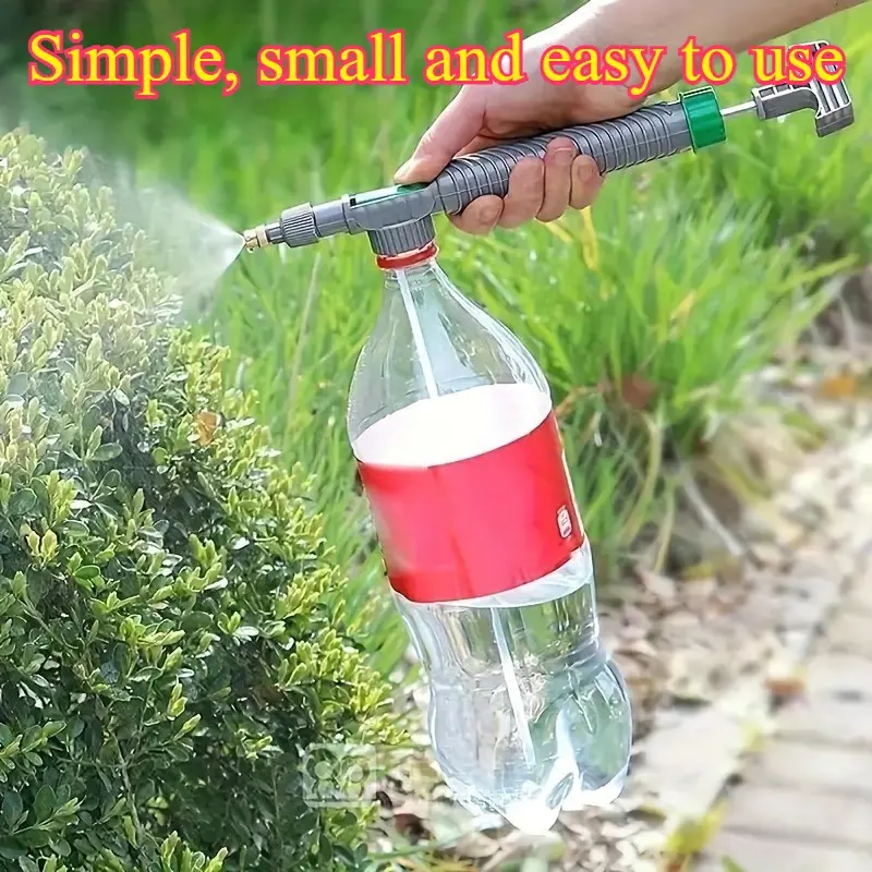 Multifunctional Spray Bottle, Adjustable Nozzle, Portable Watering Can, Fine Mist Sprayer, Handheld Sprayer Bottle, Ideal for Garden, Plants, Home Cleaning, Car Washing, Garden Supplies, Watering Tool