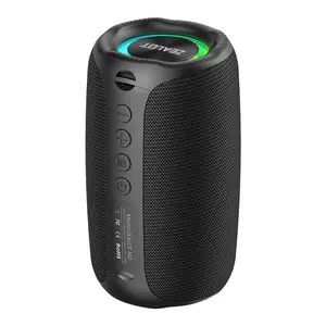 ZEALOT New Bluetooth-compatible Speaker, Portable Bass Boost, Compact Carry-On, Multi-Scene Use, Hiking, Cycling, Outdoor Parties, 1800mah Battery, RGB Lights