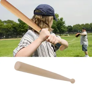 Wooden Baseball Bat - Lightweight & Durable Training Bat for Daily Practice, Competitive Games & Game Day Drills, Ideal for Teams & Beginners