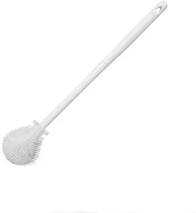 Bottle Brush Cleaner Set with Long Handle for Hydro Flasks, Sports Bottles, Narrow Neck Containers, White