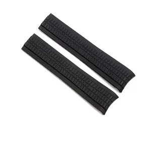 Compatible with Patek Philippe Aquanaut rubber strap, curved sports strap, watch accessories