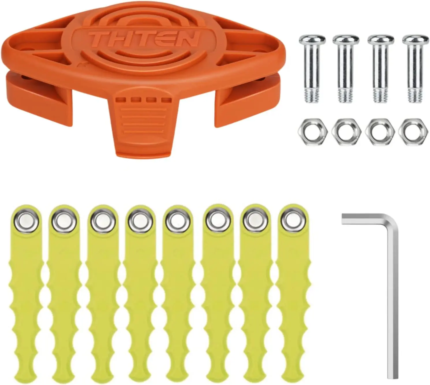 WA0010 WA0004 Trimmer   Compatible with Worx WG180,WG175,WG180,WG170,WG166,WG165,WG163,WG157,WG156,WG155,WG154,WG153,WG152,WG151.5,WG151,WG150 Weed Eater String 18 Pack