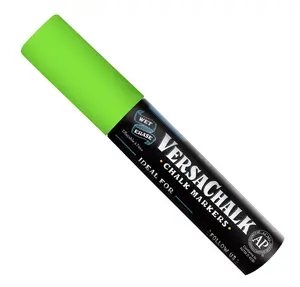 VersaChalk Neon Green Liquid Chalk Marker Jumbo - 15 mm tip