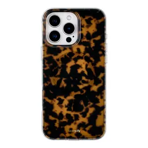 Brown Tortoise Shell Magnetic iPhone Case