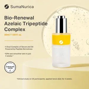 SumaNurica Bio-Renewal Azelaic Tripeptide Complex Facial Massage Cream - 50ml, All Skin Types, Clear, Brighten, Smooth, Firming/Lifting Skincare