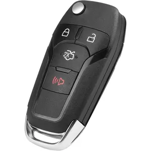 Key Fob Replacement Fits for Ford Fusion 2013 2014 2015 2016 2017, Keyless Entry Remote Control Car Ignition Key Fobs, N5F-A08TAA, 164-R7986