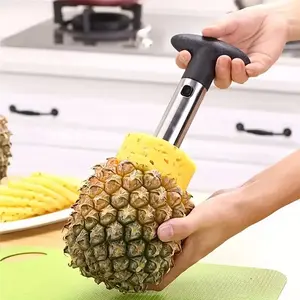 Stainless Steel Pineapple Corer, 1 Count Pineapple Slicer, Fruit Vegetable Slicer, Fruit Core Removal Tool For Home Use, Kitchen Gadgets