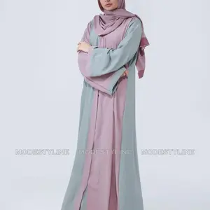Dubai Abaya Pastel abaya Islamic Jilbab Muslim dress Kimono abaya