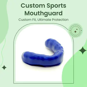Custom  Mouth Guard for Sports by ALIGNERCO | Dual Arch | Custom Fit | Impact Protection