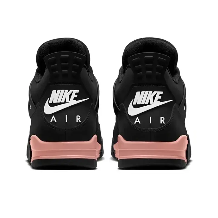 Black Mid Top Sneakers with Dusty Pink Mesh Panels & Plastic Eyelets, Suede Toe Cap — Retro Streetwear Vibe, Brand New Unisex with Box Dust Bag Black Laces