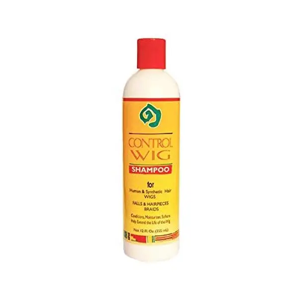 Unisex Control Wig Shampoo & Conditioner Cleanser - 12 oz Haircare for Natural & Synthetic Hair, Oil-Reducing, Shine-Boosting Formula for Daily Gentle Haircare & Selfcare, Wig Care, Honey Blend, Daily Hair Formula, Hair Gloss Shampoo