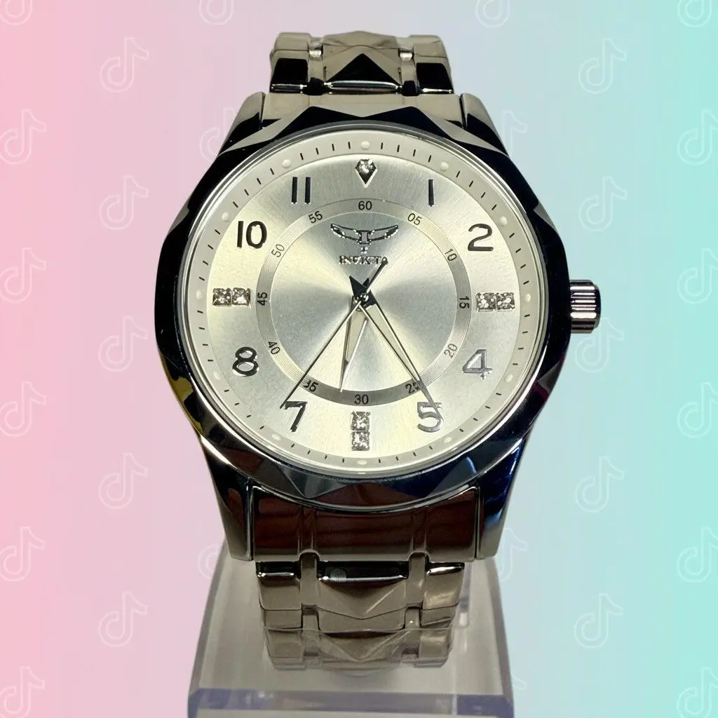 69026 Invicta Specialty Mens 41mm Silver Dial Flame Fusion Japan Movement Watch