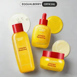 EQQUALBERRY Vitamin Illuminating Serum – Brightening Vitamin C Serum with Niacinamide | Strengthens skin barrier | Hydrates using Ceramide and Hyaluronic Acid, 1.01oz / 30ml