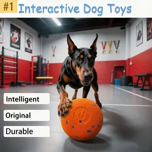 Smart Interactive Dog Balls, Interactive Training Ball, Water Resistant Beach Toys, Pool Floating Fun, Ideal Fetch & Play Companion, Durable Design