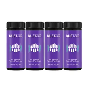 Adglamful Dust Volume Powder 4-Pack (10g Each) – Instant Root Boost, Oil Control Hair Texture Powder, Texturizing Powder, Lightweight Matte Finish, No Residue, Travel-Friendly Hair Volumizer for Men & Women