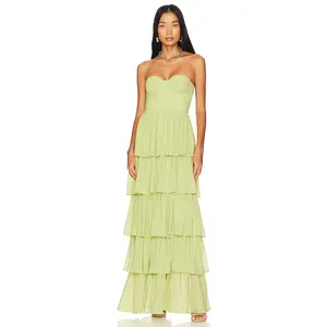 Lovers and Friends Hattie Gown in Green