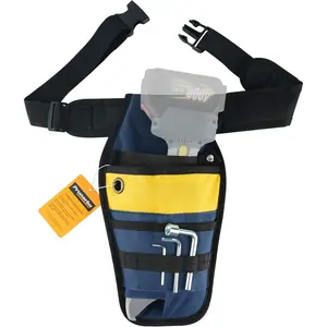 Pruner Holster with Belt Adjustable Durable Tool Pouch for Gardening Pruning Shears Holder Organizer Kit Quick Release and Fix  Buckle Convenient for Orchardist Gardener Farmer