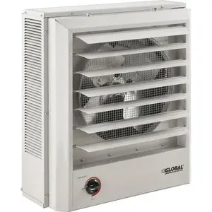 Global Industries 246103 Horizontal Unit Heater 10KW - 480V - 1 or 3 Phase