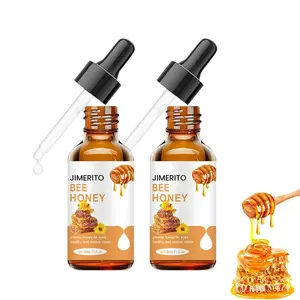 Bundle Pack of Genuine Honey Essence Eye Serum,30ML×3,  Long-Lasting Hydrating & Moisturizing Eye Care Liquid, Soothing and Calming for Tired Eyes, Gentle Refreshing Daily Eye Care, Suitable for Men and Women