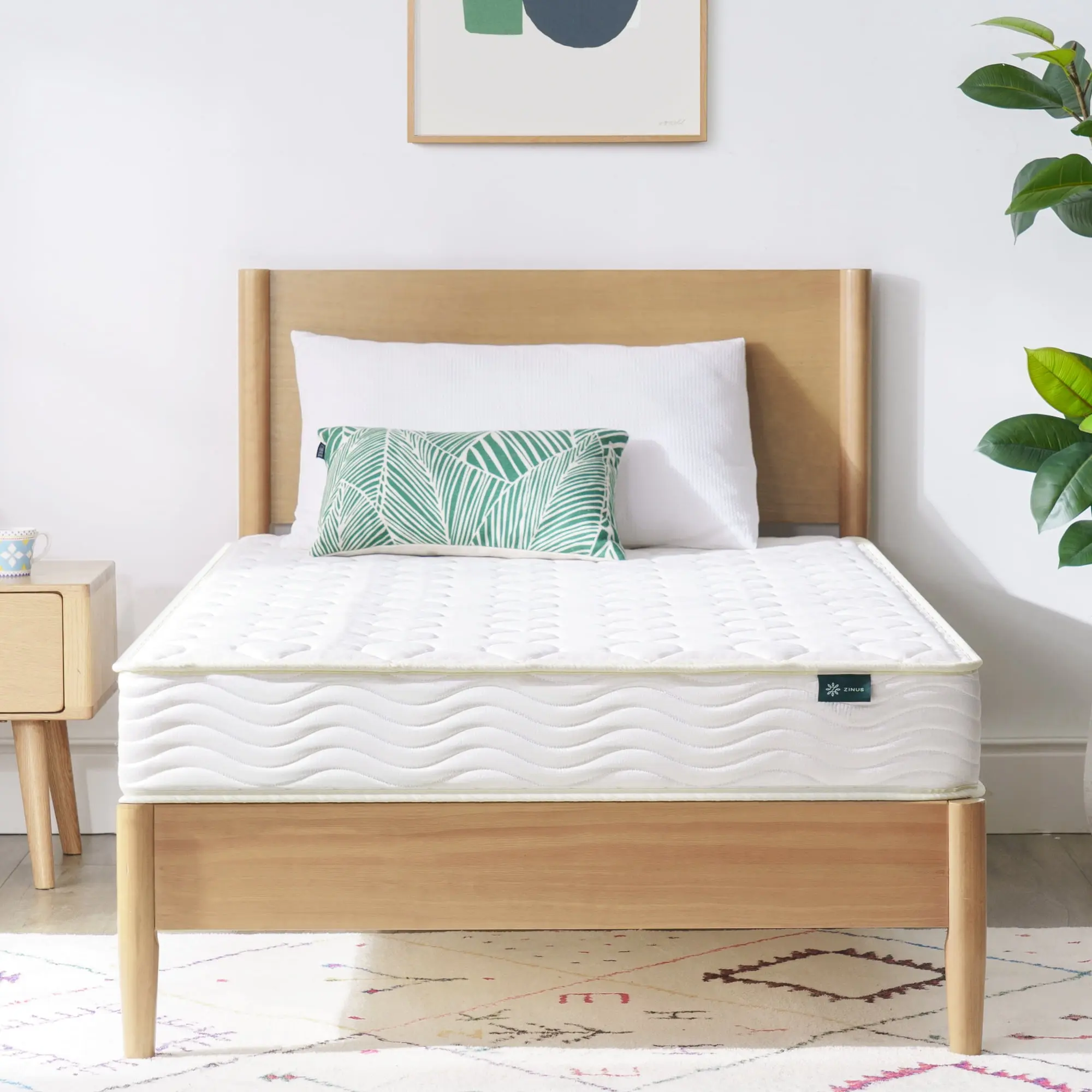 Zinus Core Comfort 6" Twin-XL Mattress, Innerspring Mattress in a Box
