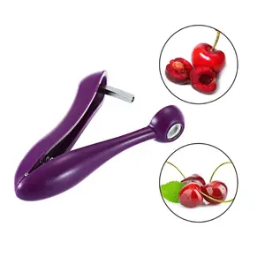 Cherry Pitter Tool for Kitchen Use, Press-Type Cherry Seed Remover, Efficient Fruit De-Pitting Device, Easy-To-Use Kitchen Gadget