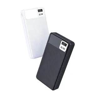 A 20,000mAh high-capacity portable outdoor power bank, featuring 22.5W fast charging for mobile devices. Equipped with an LED battery indicator and USB/Type-C/micro ports. An ideal festive gift.