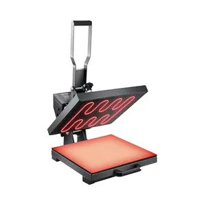 fathersdaygift  VEVOR Heat Press, 15x 15 inch Heat Press Machine for T-shirts, Fast and Even Heating, Easy to Use, High Pressure for Digital Industrial-Quality Sublimation Printer for Transfer Vinyl, T-shirt, Black
