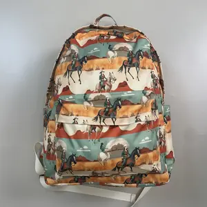 girl backpack western backpack horse school bag travel backpacks hunting bag