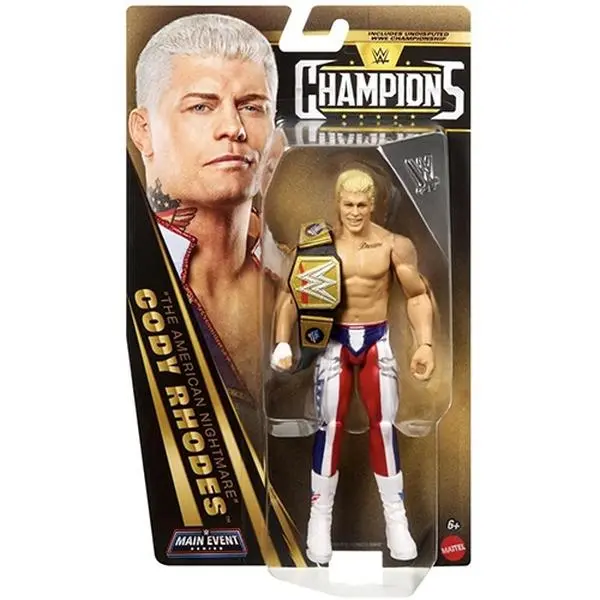 Mattel - WWE Champions [Main Event Series] Action Figure - CODY RHODES (6 inch)