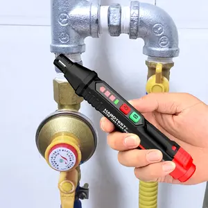 1 piece HT59/HT60 Gas Leak Detector Alarm, suitable for all types of combustible gases, with sound and light alarm functions