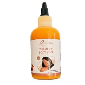 BYENBLAN Turmeric Body Smoothie Serum - 4oz Daily Moisturizer, Golden, Hydrating, Brightening, Lightweight Body Care with Vitamin C for Acne Support, Moisturizing Boost & Skin Repair