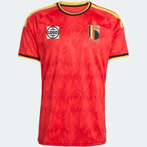 Personalized Belgium Soccer Jersey Full Set World Cup 2026, Custom Name Number Logo National Soccer Jersey K