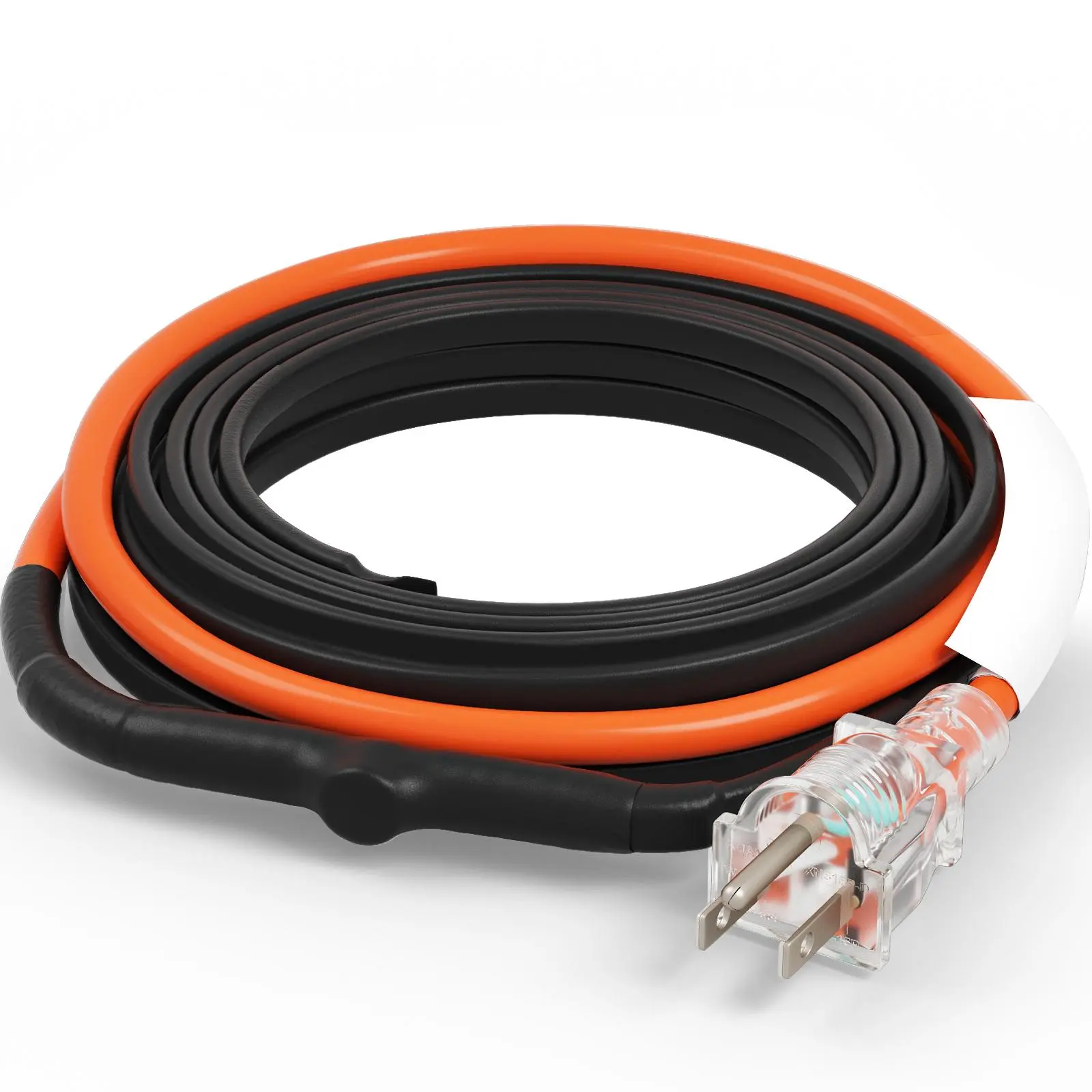 【summerfinds】VEVOR Self-Regulating Pipe Heating Cable, 9FT 5W/FT Heat Tape for Pipes Freeze Protection, Water Pipe Heat Cable with Built-in Thermostat Protects PVC Hose, Metal and Plastic Pipe from Freezing,DEALS FOR YOU