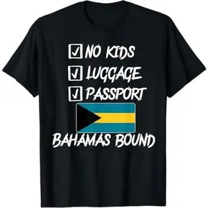Bahamas Travel Clothing For Couples Traveling To The Bahamas T-Shirt
