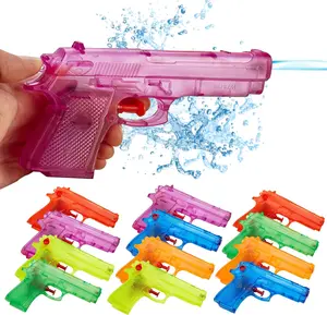 6 Inch 24 Pack Assorted Colors Water Blasters Soaker Squirt Summer Shooter Toys, Water Fighting Toy for Swimming Pool Beach Party Games, Ideal for Boys Girls and Adults