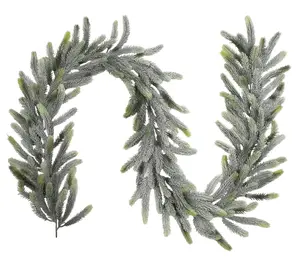 Northlight Frosted Pine Artificial Christmas Garland 6' x 7"