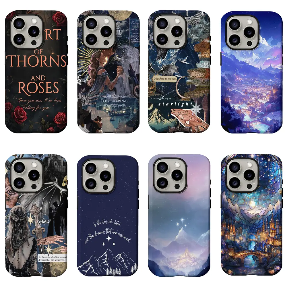 ACOTAR A Court of Thorns and Roses Contemporary Art Eco-Friendly Anti-Drop Multi-Materials Smartphone Case - Shockproof Durable Cover for iPhone 17, 16 Pro Max, 15, 14 Plus, 13, 12, 11 Mobile Accessory