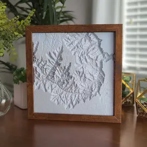 Grand Canyon 3D Topographical Map