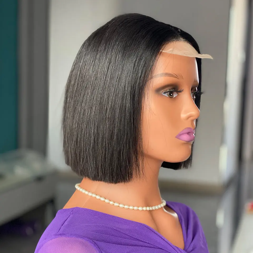 Bone Straight Bob Human Hair Wig