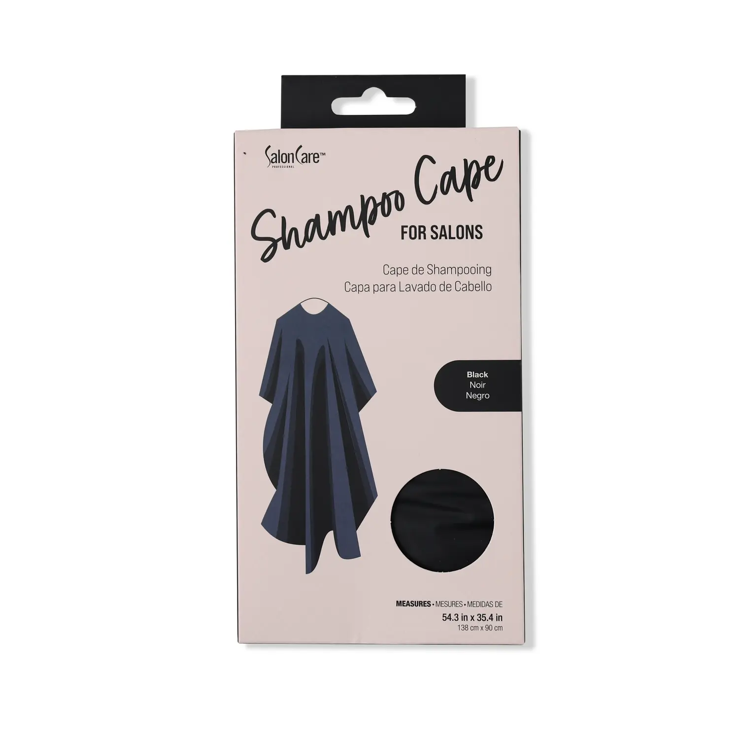 Salon Care Shampoo Cape Black
