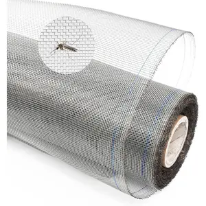 304 Stainless Steel Screen Mesh 47IN x 10FT Roll Metal Window Screen Replacement for Door Patio Pet Vent Porch DIY Projects 0.18mm Wire Diameter Silver