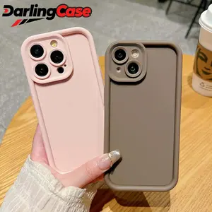 Darlingcase Solid Color Soft Case for iPhone 17 / 16, Minimalist Premium Shockproof Protective CoverSolid Color Soft Case for iPhone 17 / 16, Minimalist Premium Shockproof Protective Cover