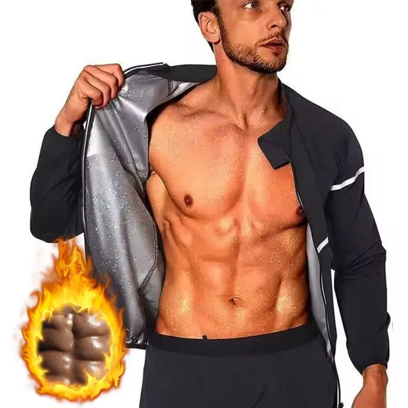 White striped long sleeves coated with s