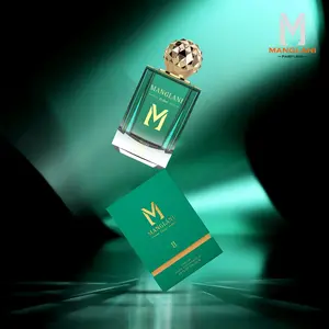 Manglani Green II - 3.4 oz 100 ml Pure Musk Bold Arabian Perfume for Men - Woody Floral Musk Aromatic Fragrance
