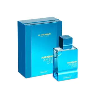 Haramain Aqua Dubai Amber Oud Eau De Parfum By Al Haramain 60ml-2 FL OZ