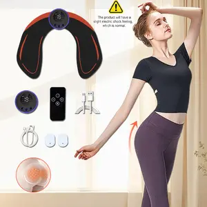 Adjustable Modes Electric Butt Massager, 1 Set Rechargeable Butt Muscle Trainer, Professional Massage Tool for Men & Women